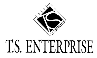 T.S. ENTERPRISE TS TOTAL SATISFACTION logo
