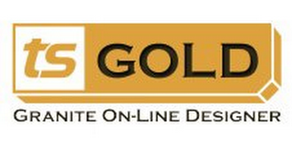 TS GOLD GRANITE ON-LINE DESIGNER logo