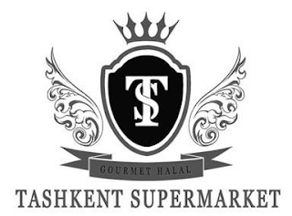 TS GOURMET HALAL TASHKENT SUPERMARKET logo