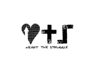 TS HEART THE STRUGGLE logo