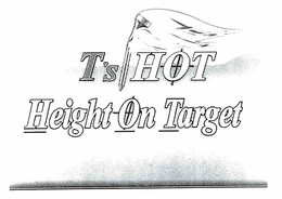 T'S HOT HEIGHT ON TARGET logo