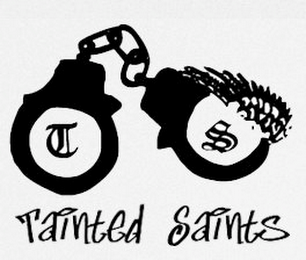 TS TAINTED SAINTS logo