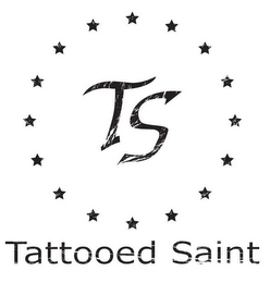 TS TATTOOED SAINT logo
