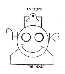 T.S. TECHS THE HOOK logo