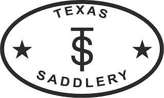 TS TEXAS SADDLERY logo