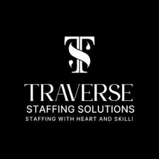 TS TRAVERSE STAFFING SOLUTIONS STAFFING WITH HEART AND SKILL! logo