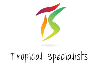 TS TROPICAL SPECIALISTS logo