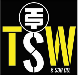 TS TSW & S38 CO. logo