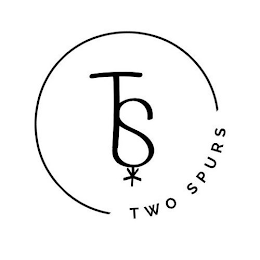 TS TWO SPURS logo