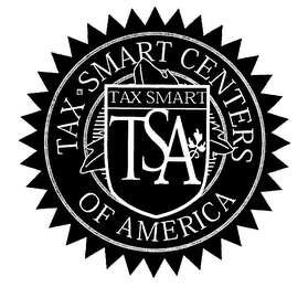 TSA TAX SMART CENTERS OF AMERICA logo