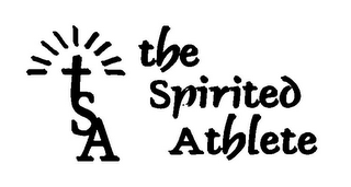 TSA THE SPIRITED ATHLETE logo