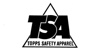 TSA TOPPS SAFETY APPAREL logo