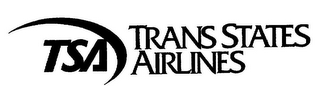 TSA TRANS STATES AIRLINES logo