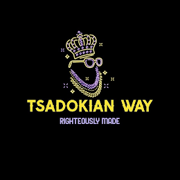 TSADOKIAN WAY RIGHTEOUSLY MADE logo