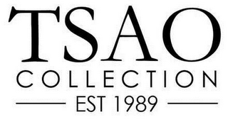 TSAO COLLECTION EST 1989 logo