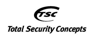 TSC TOTAL SECURITY CONCEPTS logo