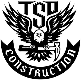 TSD CONSTRUCTION logo