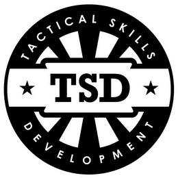 TSD TACTICAL SKILLS DEVELOPMENT logo