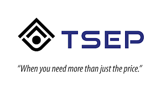 TSEP "WHEN YOU NEED MORE THAN JUST THE PRICE." logo