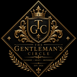 TSG THE GENTLEMAN'S CIRCLE EST. 2026 logo