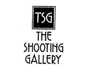 TSG THE SHOOTING GALLERY logo