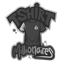 TSHIRT MILLIONAIRES $ logo