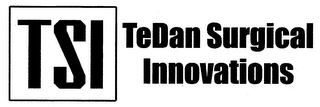 TSI TEDAN SURGICAL INNOVATIONS logo