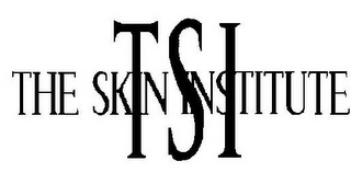 TSI THE SKIN INSTITUTE logo