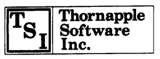 TSI THORNAPPLE SOFTWARE INC. logo