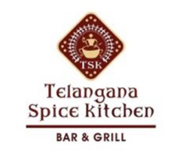 TSK TELANGANA SPICE KITCHEN BAR & GRILL logo