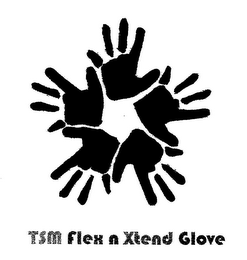TSM FLEX N XTEND GLOVE logo