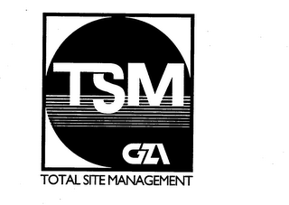 TSM GZA TOTAL SITE MANAGEMENT logo