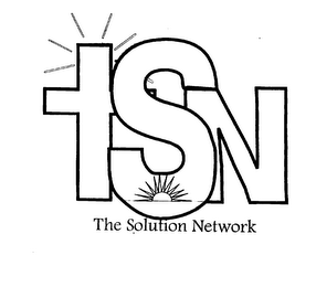 TSN THE SOLUTION NETWORK logo