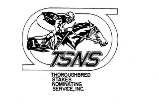 TSNS THOROUGHBRED STAKES NOMINATING SERVICES, INC. logo