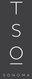 TSO SONOMA logo