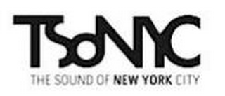 TSONYC THE SOUND OF NEW YORK CITY logo