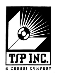 TSP INC. A CADMUS COMPANY logo
