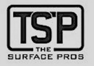 TSP THE SURFACE PROS logo