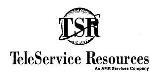 TSR TELESERVICE RESOURCES AN AMR SERVICES COMPANY logo