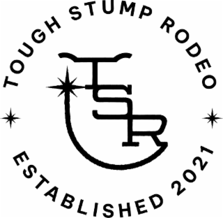 TSR TOUGH STUMP RODEO ESTABLISHED 2021 logo