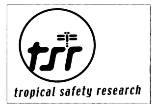 TSR TROPICAL SAFETY RESEARCH logo