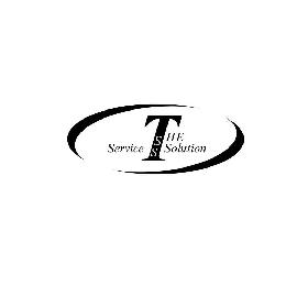 TSS THE SERVICE SOLUTION logo