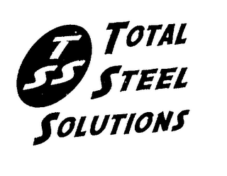 TSS TOTAL STEEL SOLUTIONS logo