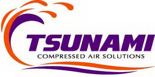 TSUNAMI COMPRESSED AIR SOLUTIONS logo
