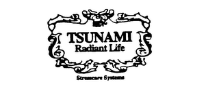 TSUNAMI RADIANT LIFE STRESSCARE SYSTEMS logo