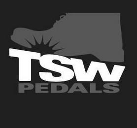 TSW PEDALS logo
