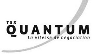 TSX QUANTUM LA VITESSE DE NEGOCIATION logo