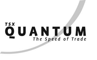 TSX QUANTUM THE SPEED OF TRADE logo