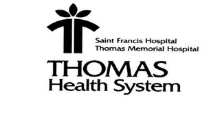 TT SAINT FRANCIS MEMORIAL HOSPITAL THOMAS MEMORIAL HOSPITAL THOMAS HEALTH SYSTEM logo