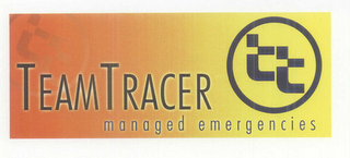 TT TEAMTRACER MANAGED EMERGENCIES logo